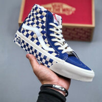 Giày thể thao Vans Sk8-Hi dx38 kẻ sọc xanh