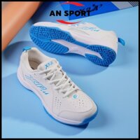Giày Thể Thao XP JMAX Màu Trắng Chính Hãng Chơi Bóng Chuyền, Cầu Lông, Bóng Bàn,Tenis, Pickleball - Đế Eva Siêu Nhẹ