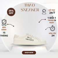 Giày Thể Thao YSL Saint Laur, Giày Sneaker Saint rent Màu Kem Vải Canvas Full Box (CÓ HỖ TRỢ ĐỔI SIZE) Bản S.Cấp