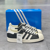 Giày Thể Thao Adidass_Originals Superstar ‘Black White’ ,Giày Sò Đen bản Da Dáng Bassic cho Nam Nữ