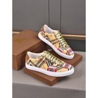 Giày thể thao/sneaker nam cao cấp logo thương hiệu Burberry mẫu mới