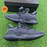 Giầy thể tho Alphabounce beyon carbon grey core black thời trang nam nữ