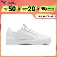 Giày Thời Trang PUMA Nữ Carina 3.0 Luxe White-Gold Màu Trắng