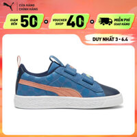 Giày Thời Trang PUMA Trẻ Em Unisex Suede Classic XXI Playmobil V PS Màu Xanh