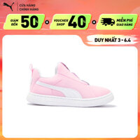 Giày Thời Trang Trẻ Em PUMA Unisex Suede Joyflex Sliptech Màu Hồng