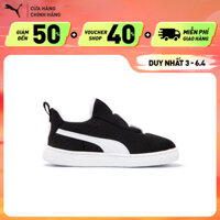 Giày Thời Trang Trẻ Em PUMA Unisex Suede Joyflex Sliptech Màu Đen