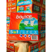 Giấy thơm Bounce Mỹ 160 tờ/ hộp