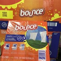 Giấy thơm quần áo Bounce 160 tờ của Mỹ