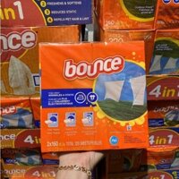 Giấy Thơm Quần Áo Bounce Mỹ Hộp 160 Tờ - Mỹ