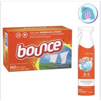 Giấy thơm Quần áo Bounce Outdoor Fresh 160 tờ của Mỹ (Cam kết hàng chính hãng USA)