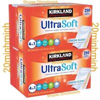 Giấy Thơm Quần Áo Cao Cấp Kirkland UltraSoft Premium Fabric Softener Sheets 250 Tờ.