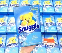 Giấy thơm quần áo Snuggle Fabric Softener Dryer Sheets - Blue Sparkle 40 tờ