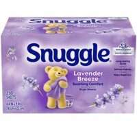 Giấy thơm Snuggle Dryer Sheets Lavender Vanilla Orchid 230 tờ