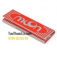 Giấy thuốc lá cuốn tay 78mm thương hiệu Moon đỏ (có keo dán mép) 40 tờ/ tép
