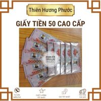Giấy tiền Vàng mã tiền âm phủ loại 500 , 200, 100, 50, 20, 10 dày 100g in rõ cao cấp - 50