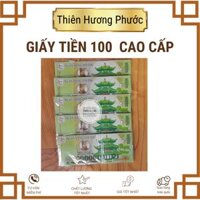 Giấy tiền Vàng mã tiền âm phủ loại 500 , 200, 100, 50, 20, 10 dày 100g in rõ cao cấp - 100