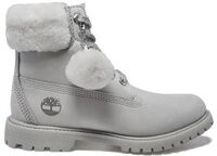 Giày Timberland 6” Shearling Premium Boots Grey A21VT
