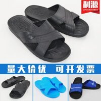giày tĩnh điện esd dép chống tĩnh điện xưởng không bụi nam nữ bảo hộ lao động giày chống trượt đế mềm thoáng khí giày không bụi dep chong tinh dien