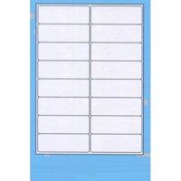 Giấy Tomy khổ A4 133 (16 tem) 101x36mm 100 tờ/ tập