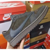 Giày Travis Scott x Air Jordan 1 Low OG "Velvet Brown"(Best jlr)