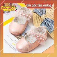 giày trẻ em giày búp bê cho bé gái giày tập đi giày sandal thương hiệu Aiueo Nhật Bản.