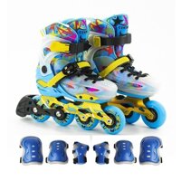 Giày Trượt Patin Centosy Kid Pro Cao Cấp, Bao Gồm Giày Phụ Kiện, Có Bộ Phận Khóa Bánh