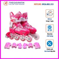 Giày Trượt Patin Cho Bé Cougar 835L Tặng Túi Đựng Giày Patin Chuyên Dụng, Có Nút Chỉnh Size giaypatinoffical