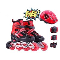 Giầy trượt patin cho các bé vui chơi, kiểu dáng đẹp, chất liệu bền bỉ