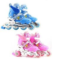 GIÀY TRƯỢT PATIN TRẺ EM 4 BÁNH PHÁT SÁNG GIÁ RẺ  YJ 5800T