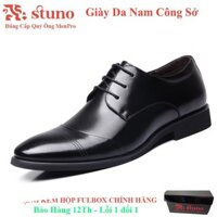 Giày Tự Tin Stuno Menpro SG56 FullBox – Giày Tây Nam Công Sở Da Bò Giúp Bạn Thêm Mạnh Mẽ và Tự Tin Hơn