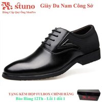 Giày Tự Tin Stuno Menpro SG58 FullBox – Giày Tây Nam Công Sở Da Bò Giúp Bạn Thêm Mạnh Mẽ và Tự Tin Hơn