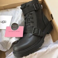 Giày Ugg cổ cao size 8.5 black color - Hàng nhập USA - Noe Ankle Boot