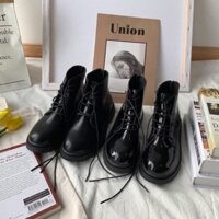 Giày ulzzang boots cổ cao đơn giản ảnh thật cuối