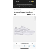 Giày Under Armour chính hãng size 42.5