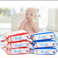 Giấy ướt hộp  Baby Wife 100 tờ