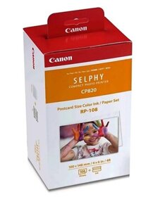 Giấy và mực in ảnh Canon RP108