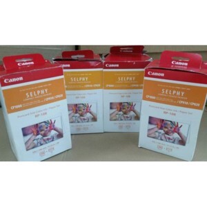 Giấy và mực in Canon RP108 - Dùng cho máy Canon Selphy CP820, CP910