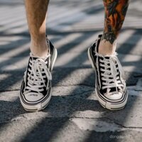 Giày vải bố siêu Nam Instagram giày hợp thời trang đôi giày thể thao thường ngày cùng kiểu dáng Cai Xu Kun Giày Ăn Mày cổ điển