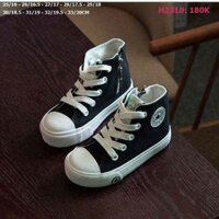 Giầy vải cao cổ cho bé nam