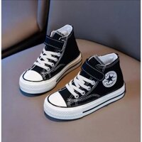 Giày Vải Converse Cổ Cao, Cổ Ngắn, Giày Bata Cho Bé Trai Bé Gái Từ 3 Tuổi đến 10 Tuổi sz 26-37