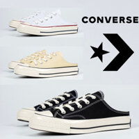 Giày vải CONVERSE cổ điển 1970s, giày dép chính hãng, dây giày, đế cao su cho sinh viên, unisex, tặng kèm tất
