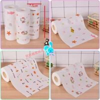 giấy vải đa năng set 3 cuộn × 220 tờ