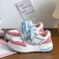 Giày Vải Nữ Giày Thể Thao Nữ Tăng Chiều Cao Đi Học Hợp Thời Trang Thường Ngày