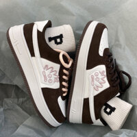 Giày Vải Nữ Giày Thể Thao Nữ Hàn Quốc Chạy Bộ Tăng Chiều Cao Trường