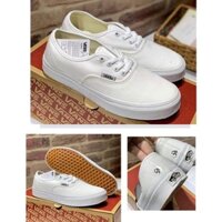 Giày Vans Authentic All White - Full Trắng d