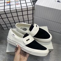 Giày Vans Dán Nam Nữ, Giày Vans Dán Đen Trắng Thể Thao hàng Đẹp Full Box.bibi