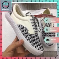 Giày Vans Fog Buộc Dây, Giày Vans Thể Thao Nam Nữ Full Box + Bill -