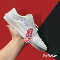 Giày Vans Style 36 Classic Full Trắng, Vans 36 decon Full Trắng Waterloo Shop