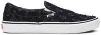 Giày Vans Supreme x Slip-On ‘Black Hole Punch Denim’ VN0A38DD2DC