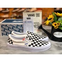 Giầy vans vaul caro lười hàng 11 ( full box + free ship )